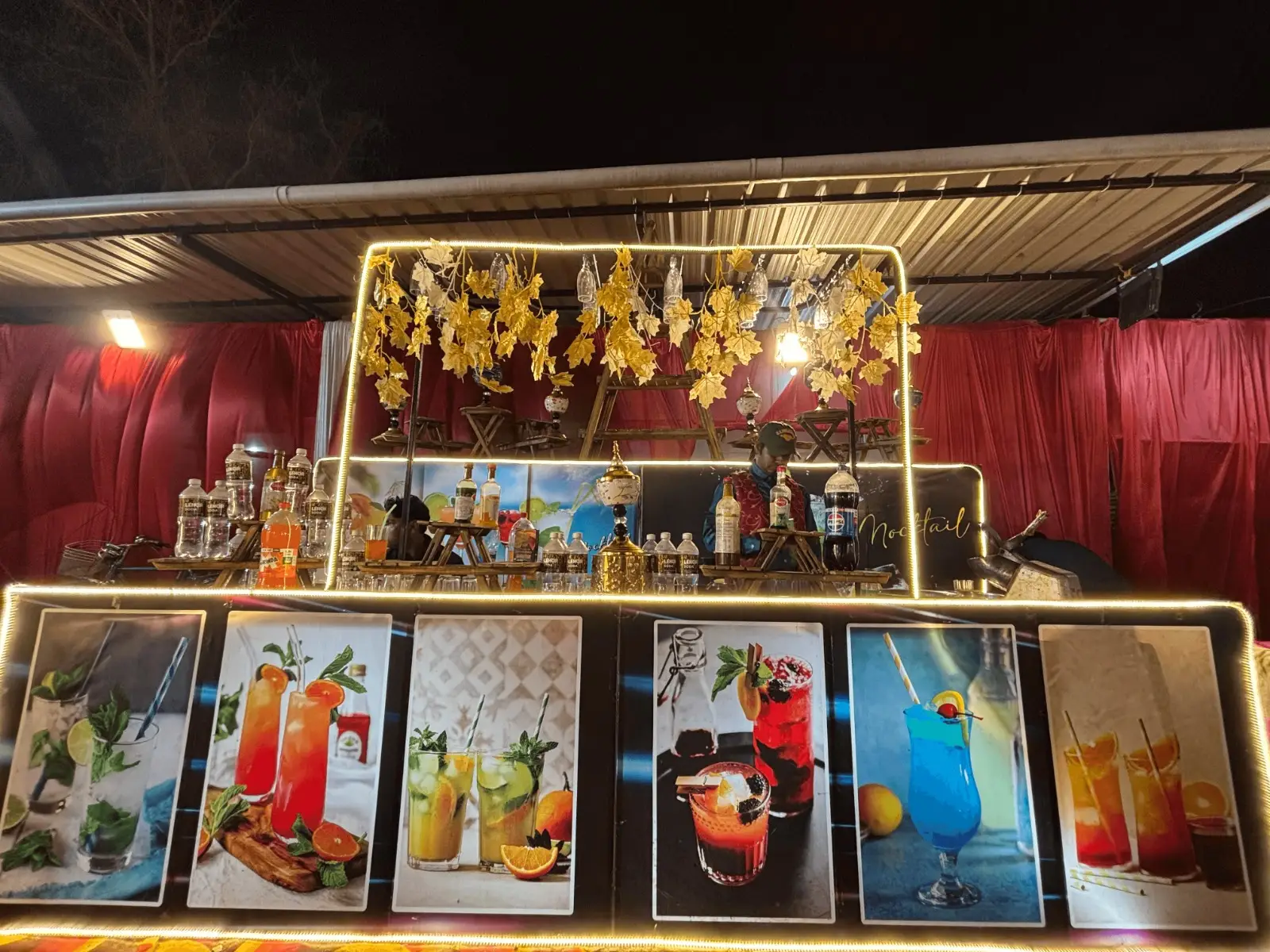Gourmet Mocktail Oasis Food Stall Catering - The Grand Reception